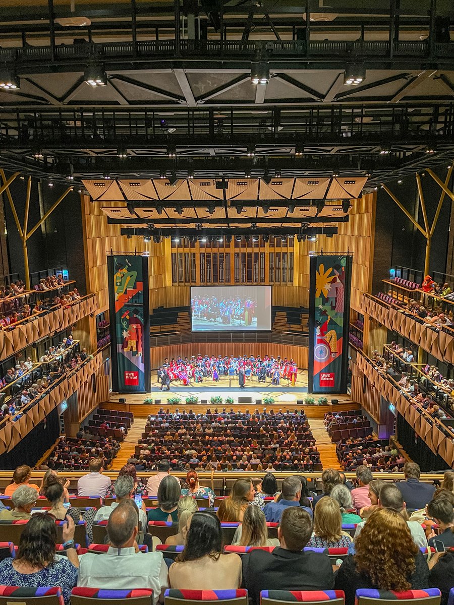 UWEGames's tweet photo. A truly inspiring #UWEGraduation @Bristol_Beacon!

A huge congratulations to all our @UWEBristol Games Tech alumni! We were incredibly proud and moved to see you all today 🥹

Do keep in touch and let us know what amazing things you all get up to 💪
(https://t.co/mFjhWACy2e) https://t.co/nNwnGXxjiA