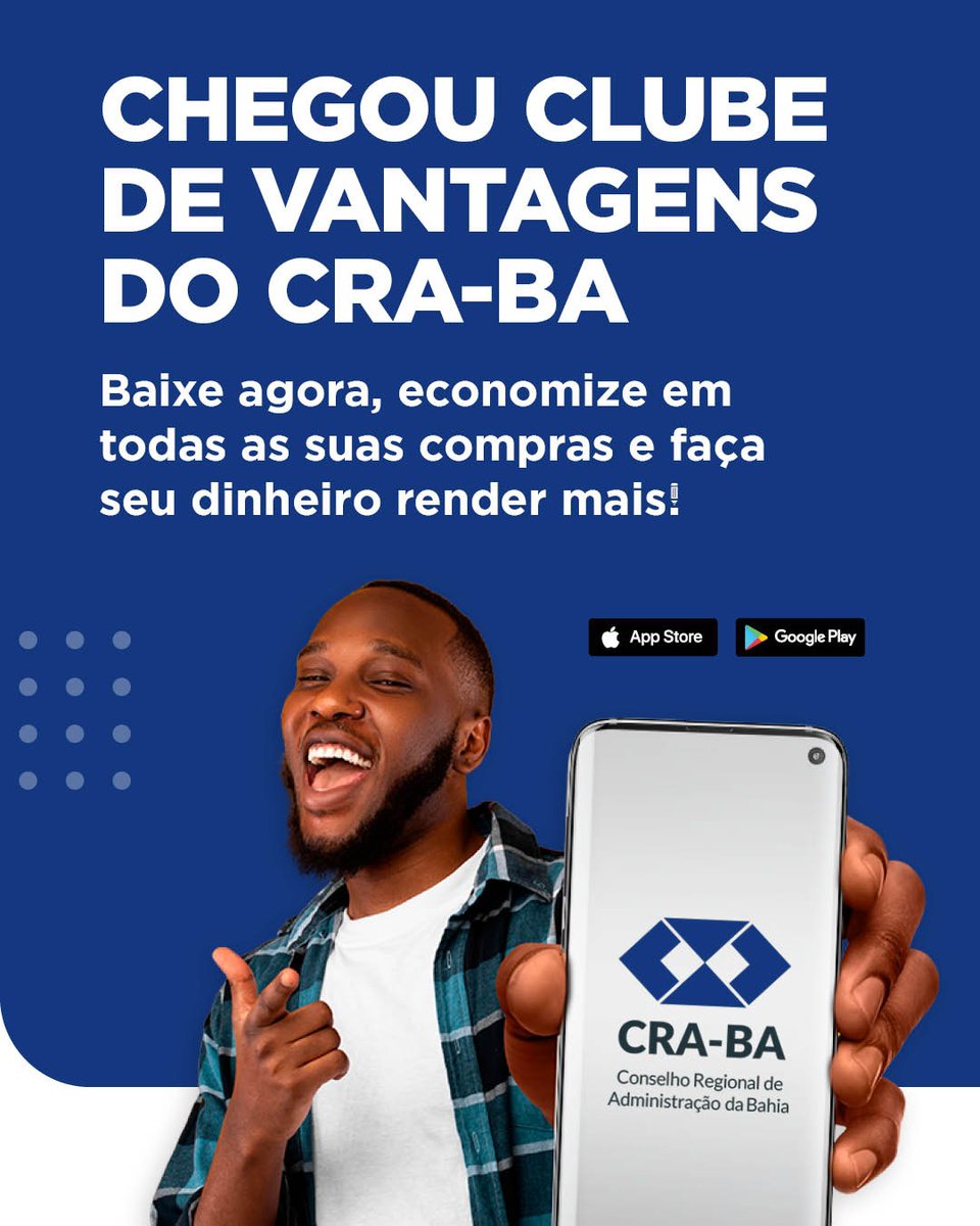 CRA_BA's tweet photo. Acesse o nosso Instagram para saber mais💙

https://t.co/NLBnDv1X5Z https://t.co/EtfYw2K23m