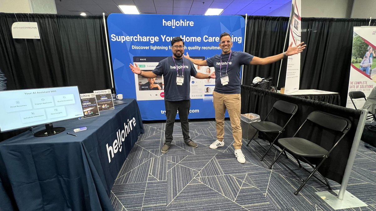 Sharing how to supercharge home care hiring at HomeCareCon in Florida! If you’re here, come say hi!

#homecare #homehealthcare #hcaf #homecarecon