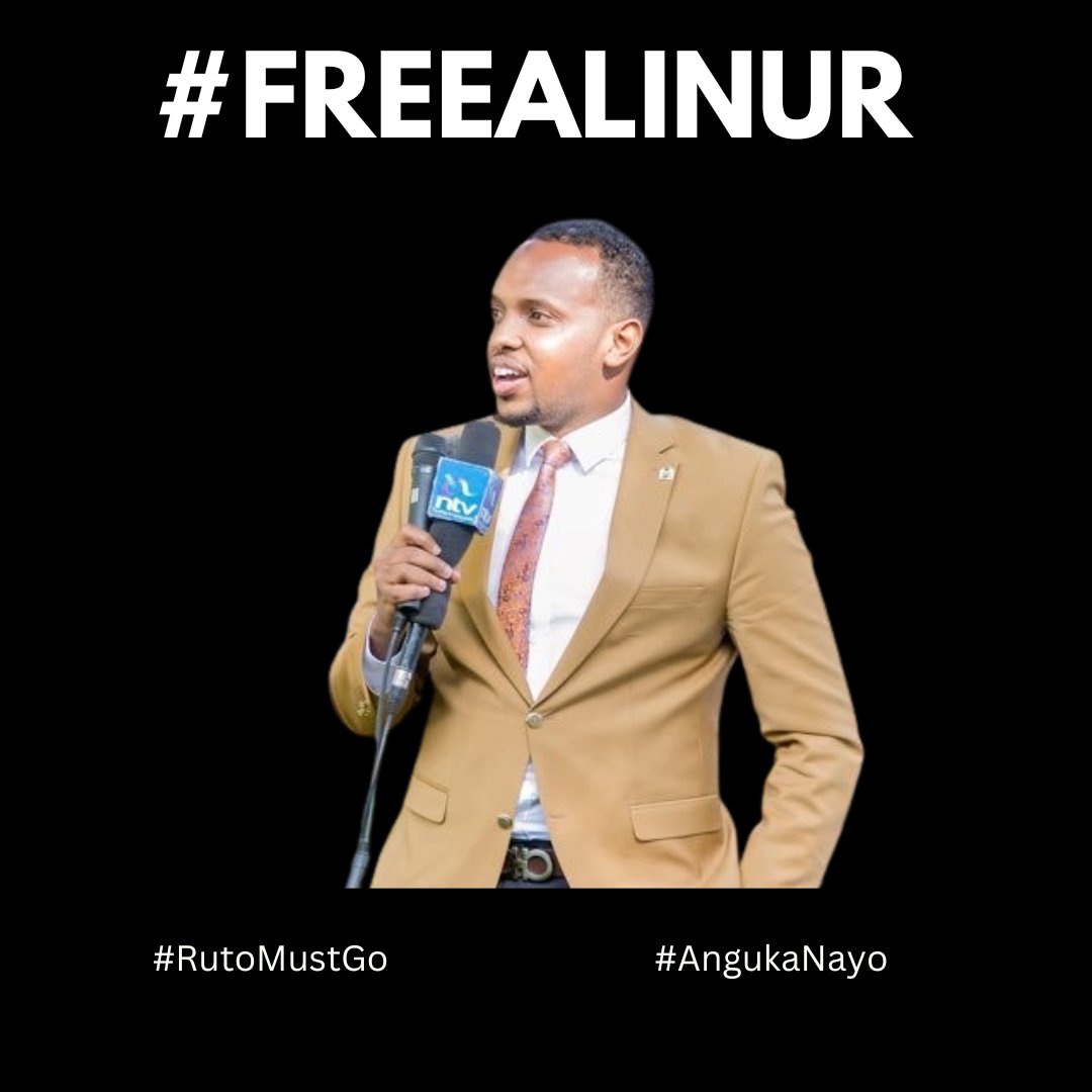 Krepublics2_'s tweet photo. WE ARE STANDING ON BUSINESS 💪🏿 💪🏿 
#FreeAlinur #FreeGaitho https://t.co/36JGe5lhNC