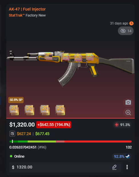 Biscuit_CS2's tweet photo. BUY PLS I NEED THE MONEYYYYY https://t.co/cGpXepnYJZ