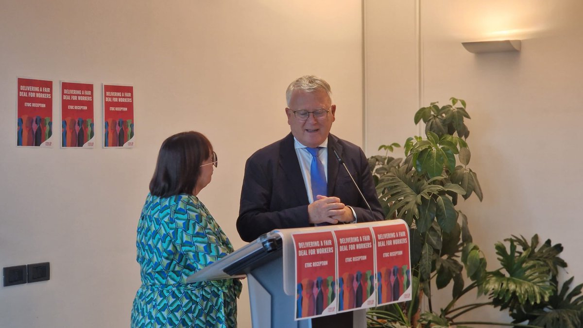 industriAll_EU's tweet photo. 📌🇪🇺 @Europarl_EN - Strasbourg - Today
📢FOR #GoodIndustrialJobs
📢FOR a #FairDeal4Workers
👊#TogetherAgainstAusterity
@industriAll_EU & @etuc_ces met MEPs and urged them to deliver:
👷♀️👷♂️Quality jobs in global supply chains
🏭An industrial deal w/ social conditionalities
🌍A Just Transition Directive
🗣️Stronger #EuropeanWorksCouncils and #DemocracyAtWork
👇See @industriAll_EU Manifesto
https://t.co/akDEDwJ0uW