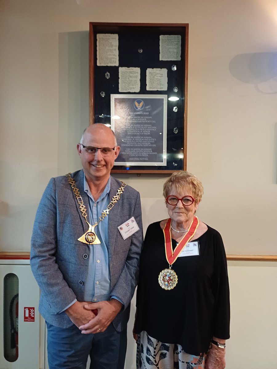 Chairman of Norfolk County Council we were honoured to be invited to RAF Mildenhall a great day out