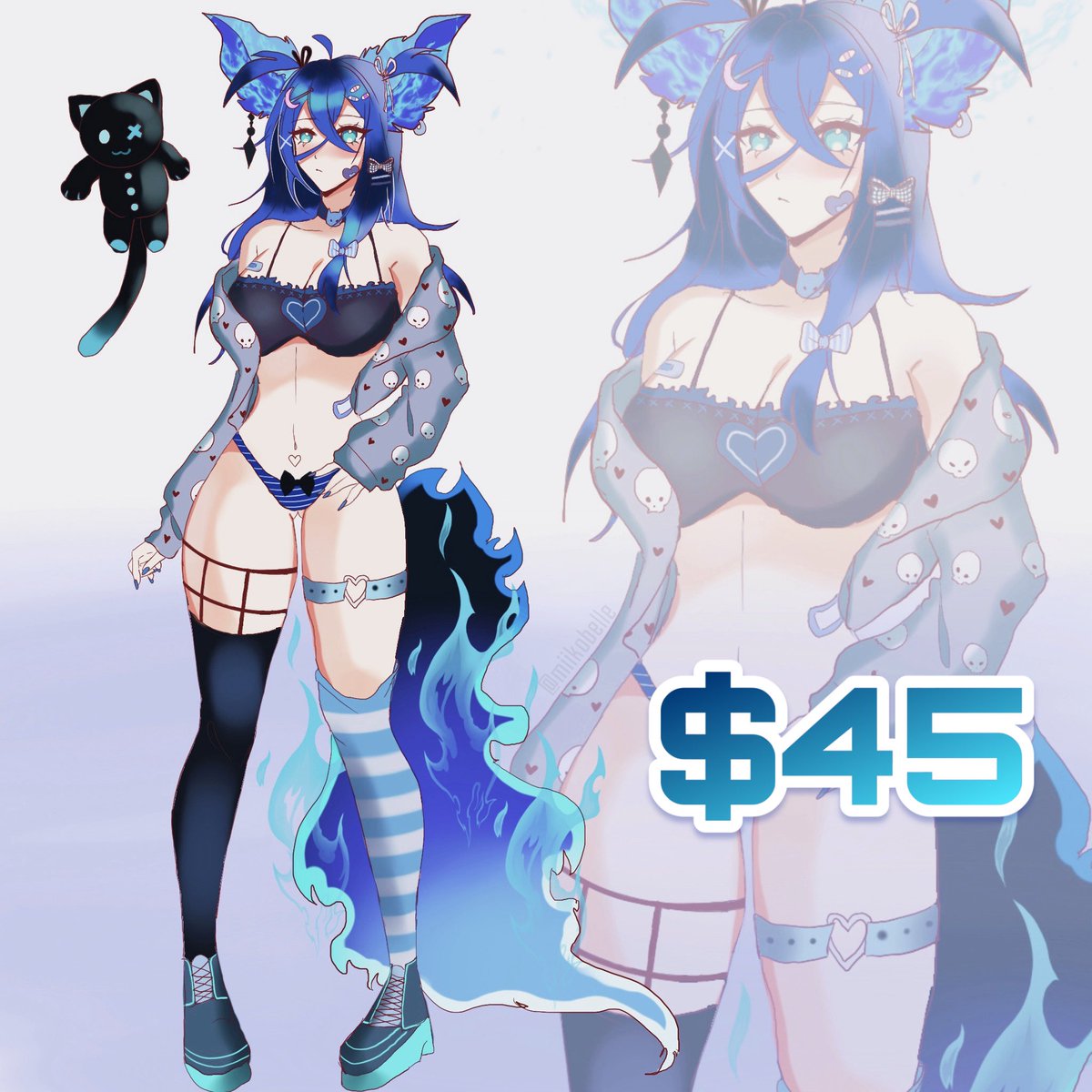 miikobelle's tweet photo. Adoptable for sale- going for $45! PayPal only, serious buyers only!

#adoptable #adoptables #adopt #openadoptable #adoptableopen #oc #originalcharacterart #originalcharacter #ocartwork #pngtube #pngtuber #ENVtuber #smallartist #artmoots #ArtistOnTwitter #commissionopen #art https://t.co/Wwbkv7leKn
