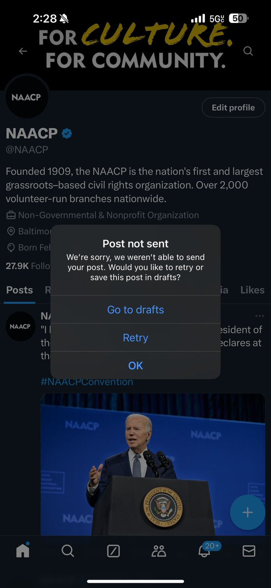 Is that so <a href="/elonmusk/">Elon Musk</a>? Because during our convention there was a good amount of content we weren’t able to post. Almost as if we weren’t in fact, free to speak.

We are not left or right, but we are BLACK, unapologetically.