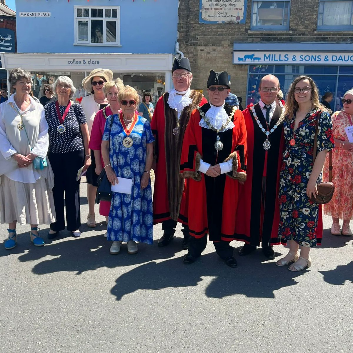 A few weeks ago in Southwold an impressive crowd