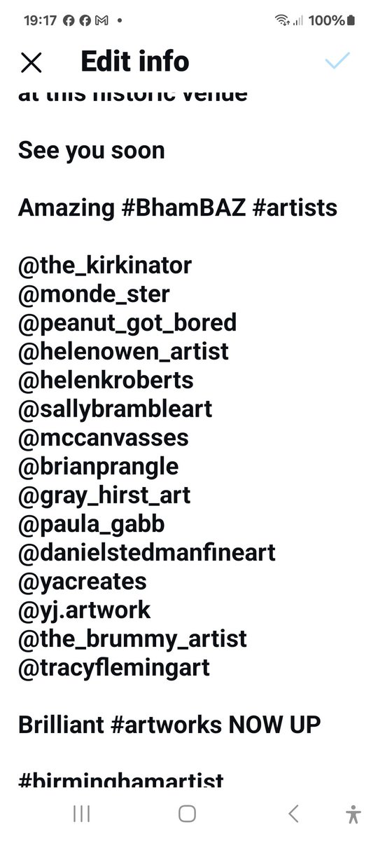 Birmingham_BAZ's tweet photo. WOW what a fabulous display of #artondisplay 

NOW ON at the @ObarBham opp Black Sabbath Bridge 

@westsidebid @1truclaretnblu @artbyhelenowen @handmaiduns @ellrbrown @Brindleyplace @GoldbergRadio @leebenson55 @LizClements @brumartshour https://t.co/R7aOoIe8kR