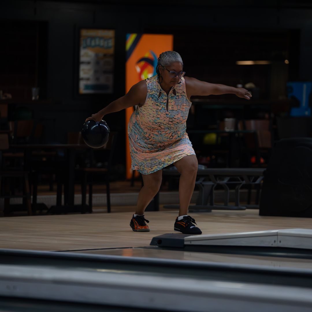 CLEmasters2024's tweet photo. Day 2 at the lanes! Let’s keep it rolling! 🎳

📸: Herr Photos

#ThisIsCLE #CLEMasters2024 #MastersTogether https://t.co/WoTMzLXBoS