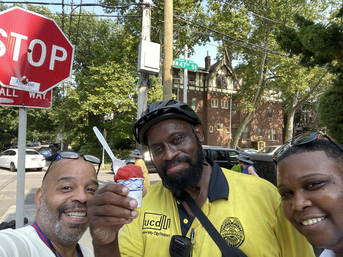 Our partners at <a href="/AlliedUniversal/">Allied Universal</a> handing out cold water ice to our Ambassadors on an extremely hot day! It was much appreciated by the team!