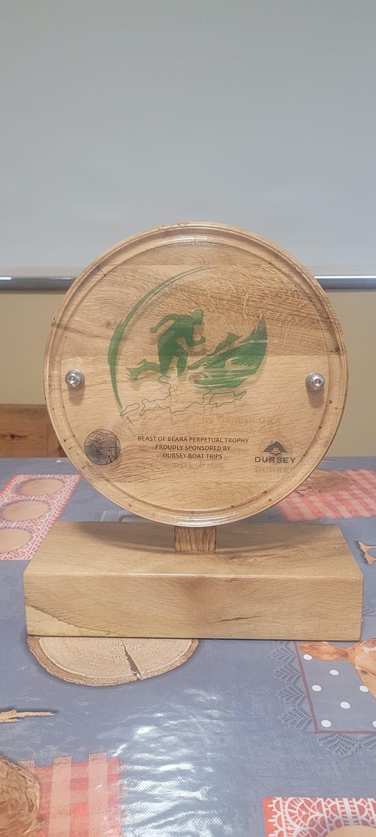 Amazing craftsmanship from ALLIHIES MENS SHED in production of the perpetual <a href="/BeastofBeara/">Beast of Beara</a>  trophy!