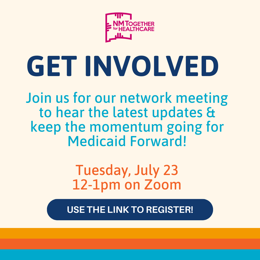 NMT4HC's tweet photo. Join us for our network meeting on July 23rd! We will share the latest updates &amp; how to keep the momentum for Medicaid Forward!

Click this link to register: https://t.co/210hRROG9M https://t.co/UPXFHPfkP4