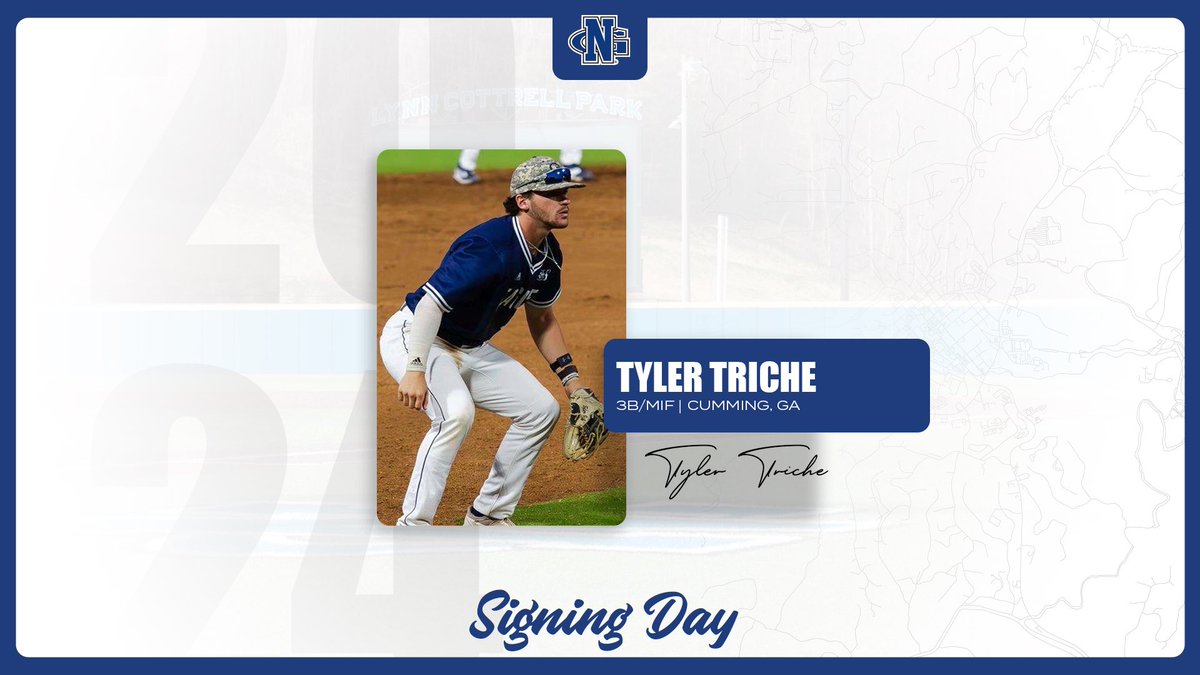 UNGBaseball's tweet photo. Please help us welcome, @tyler_triche ,to our UNG Baseball Family! Tyler is a hard working and talented INF transferring to us from Georgia Southern University! #ItsAllAboutTheNG https://t.co/B7BxeXZA69