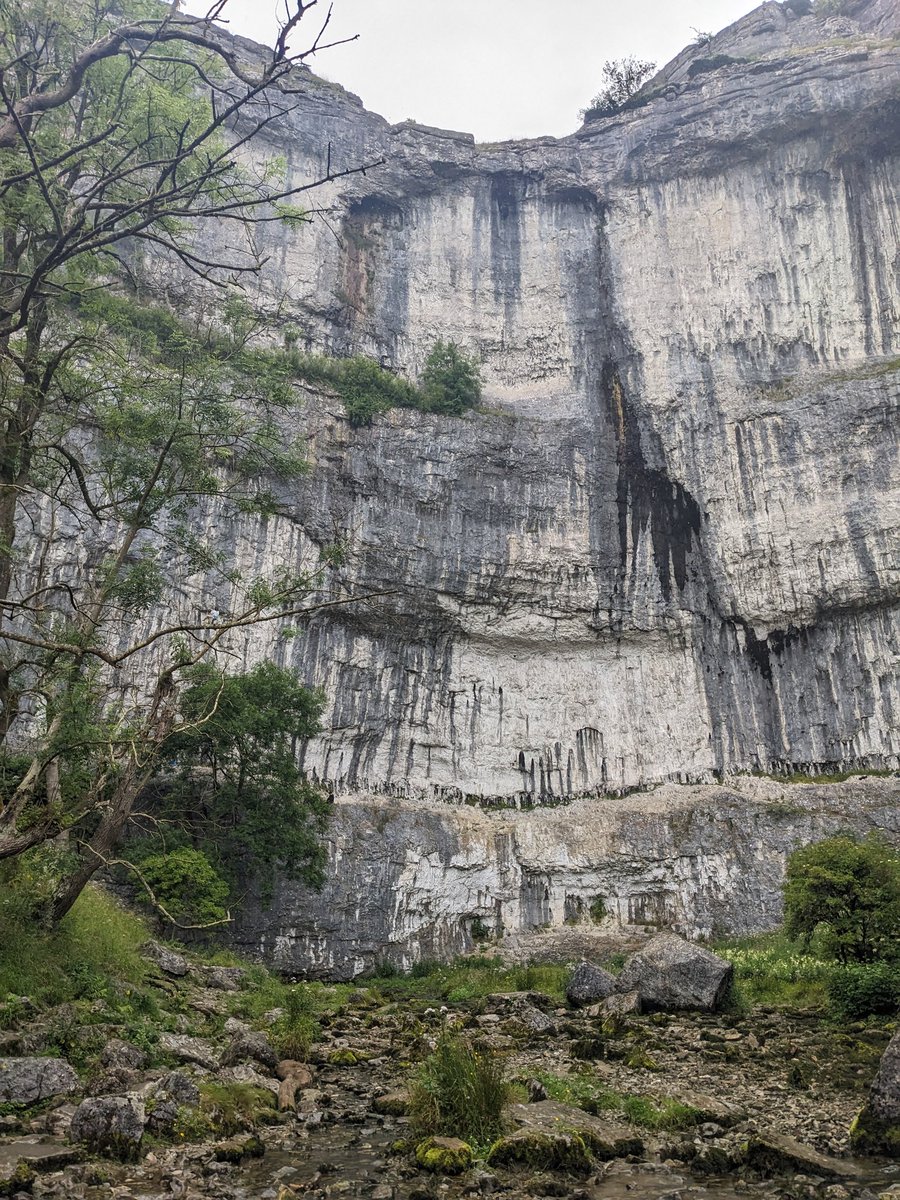 NomadicNan's tweet photo. Fantastic couple of days exploring Malham - including Janet's Foss waterfall, Gordale Scar, the limestone pavement and Malham cove #YorkshireDales https://t.co/36GUdlXeSo