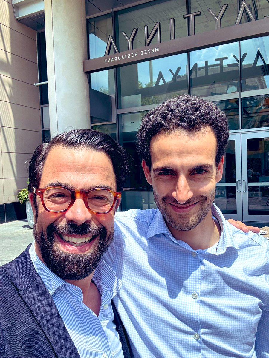 Today I had to bid farewell to an excellent colleague and a friend, my dear <a href="/morcos_pierre/">Pierre Morcos</a> - after 4 years at <a href="/franceintheus/">Embassy of France in the U.S.</a>. It's been an honor and a pleasure to work with you during these last two years ! Bon vent et à bientôt mon ami !