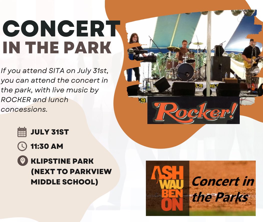 Register for SITA and get a chance to see Eric Curts and the Rocker band!