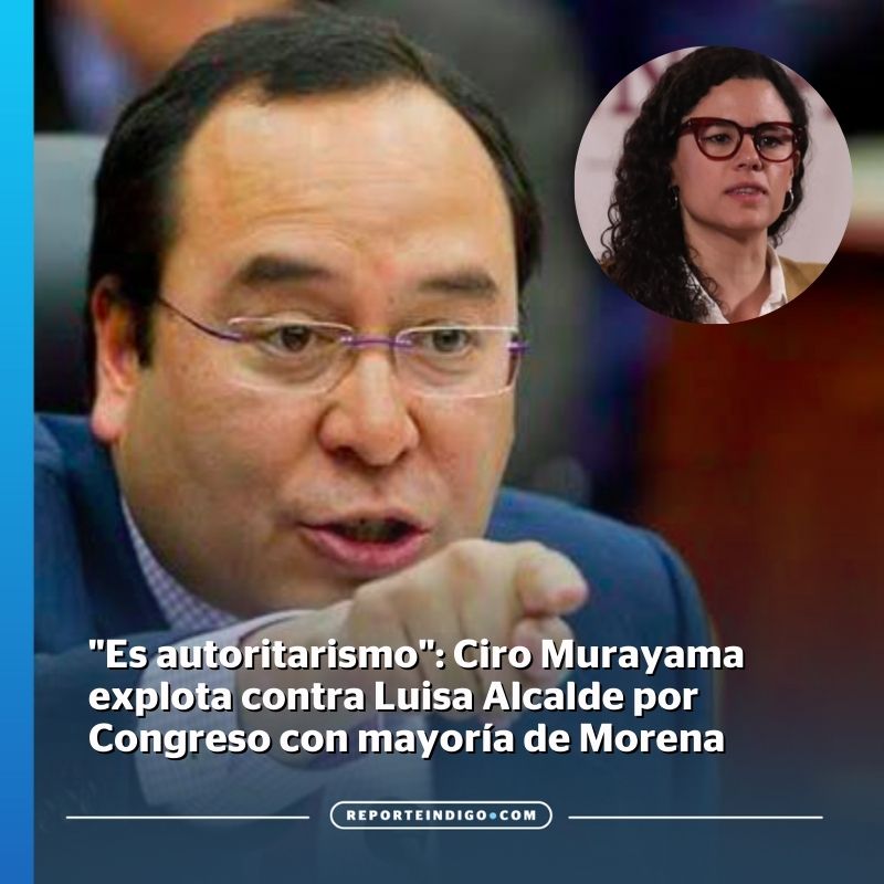 Reporte_Indigo's tweet photo. El exconsejero del Instituto Nacional Electoral, Ciro Murayama, criticó a la titular de la Segob, Luisa María Alcalde, por presentar la forma en que estará constituido el Congreso de la Unión, para la Cámara de Senadores y Diputados.
"Que la secretaria de Gobernación diga cómo debe quedar la Cámara de Diputados es injerencia del gobierno. Es tarea de las autoridades electorales autónomas. La época en que Gobernación se metía en las elecciones era la del autoritarismo. Ya está de vuelta. Ni las formas cuidan", manifestó Murayama en su cuenta de X.

Más información en nuestra página web. 🧐