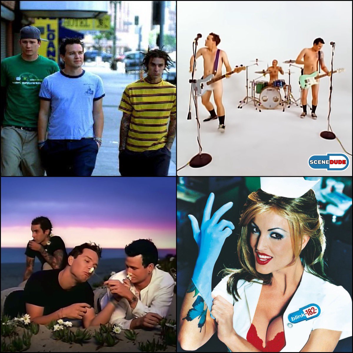 thescenedude's tweet photo. It‘s 1999. blink-182 has just released 
Enema Of The State. Life is good. https://t.co/8cea5H7JPd