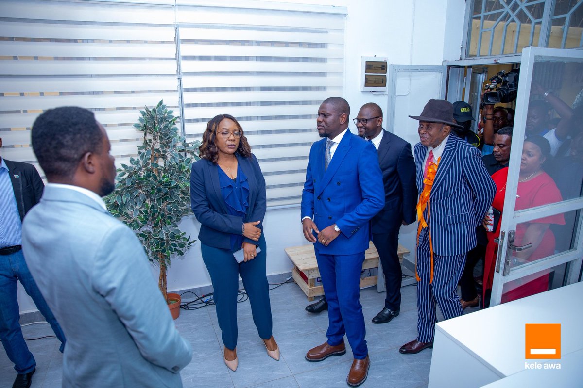 BenHAIDARA1's tweet photo. Inauguration du 2éme Orange Digital Center Club en RDC logé au sein de l'ISC Matadi sous le parrainage du Gouverneur de la région son Excellence @GraceBilolo. Une nouvelle preuve de l'engagement de @Orange__RDC en faveur de l'inclusion numérique. #OrangeEstlà #ODC #LeadTheMarket https://t.co/jFS3pjeHn3