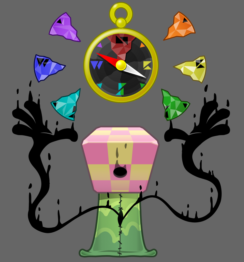 Paper Luigi and the Marvelous Compass tweet media