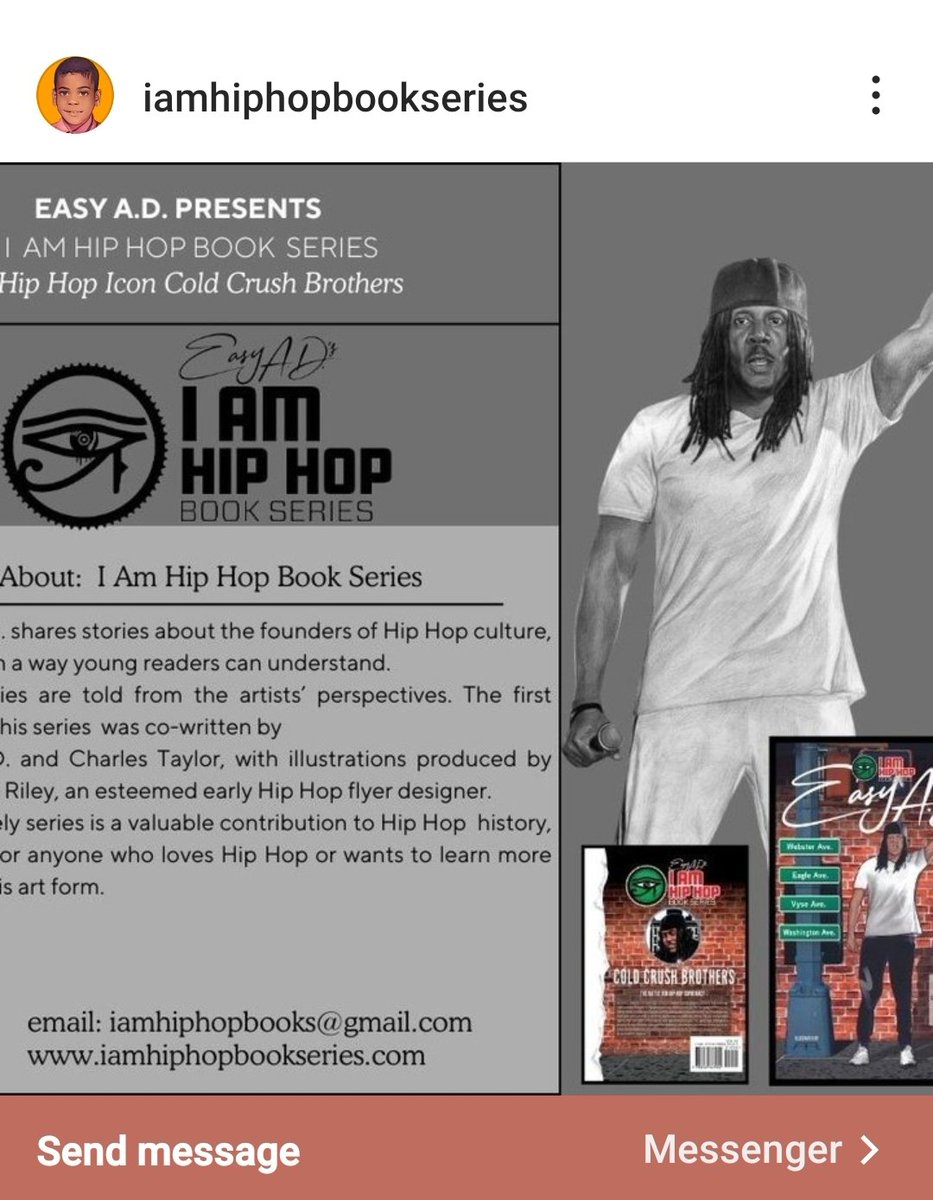 HEdutainment's tweet photo. I Am  Hip Hop Children's Book Series.  Presented By Easy A.D. 
 https://t.co/gxCRljwdzO https://t.co/Z51UZYDdG0