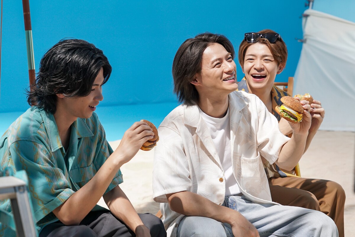 Number_i「ハワイやん」🏝 マクドナルド夏のCM🍔🍟 🔴岸優太の表情に