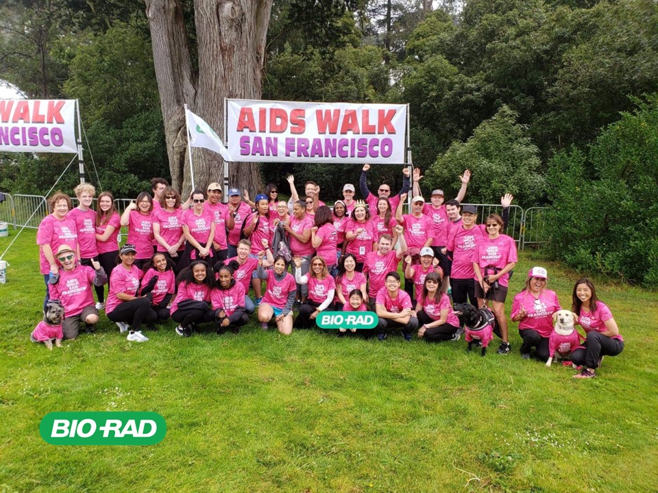 Join Bio-Rad in supporting AIDS Walk San Francisco: sf.aidswalk.net/Team/View/1929….✨

On Sunday, July 21, we'll be walking in Golden Gate Park, raising funds for crucial HIV programs and services in the SF Bay Area. 🚶

#EmpoweredByPurpose #LifeAtBioRad #AIDSWalk