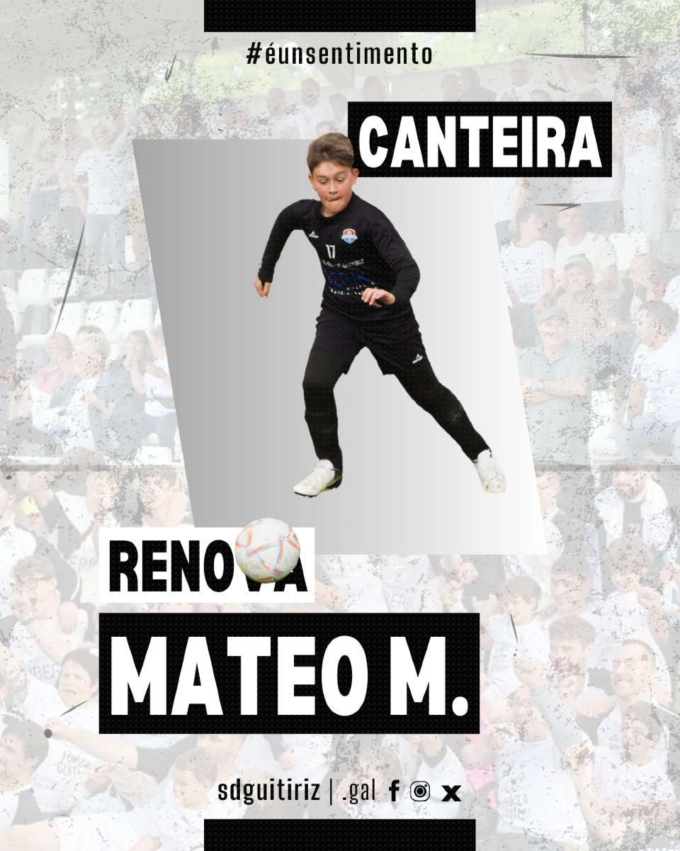 O noso futuro segue renovando! ⚽

Javi Ferreiro, Brais Viña, David e Mateo Martínez seguirán a defender as nosas cores!

Orgullo da nosa canteira!

#éunsentimento🤍