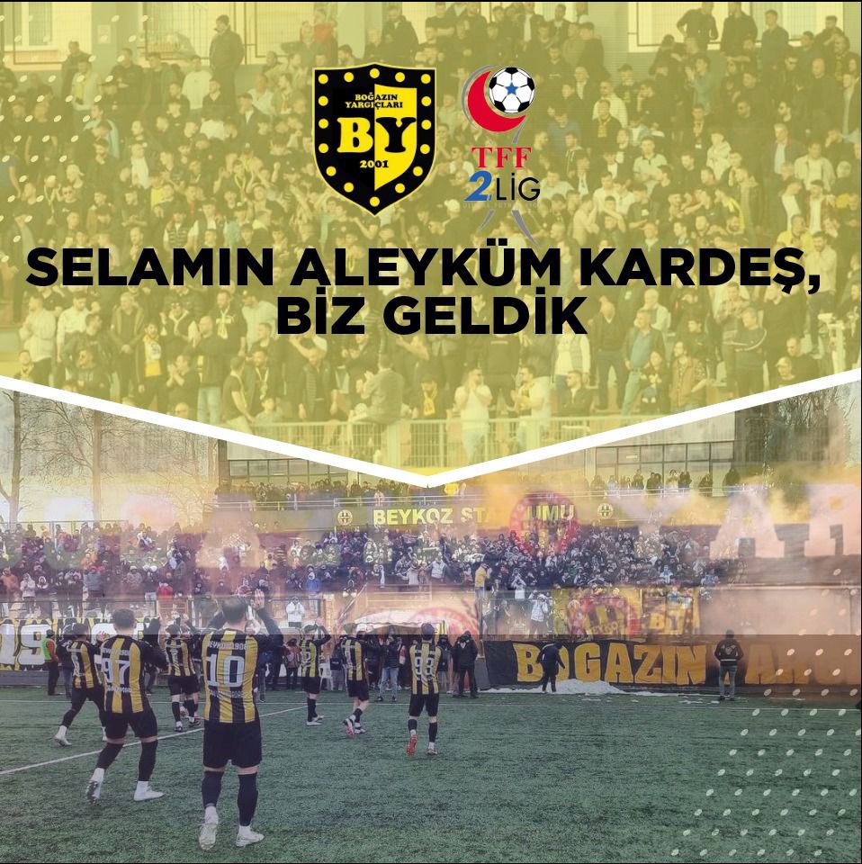 by_2001's tweet photo. SELAMIN ALEYKÜM KARDEŞ, BİZ GELDİK. https://t.co/B8eLAVsgjS