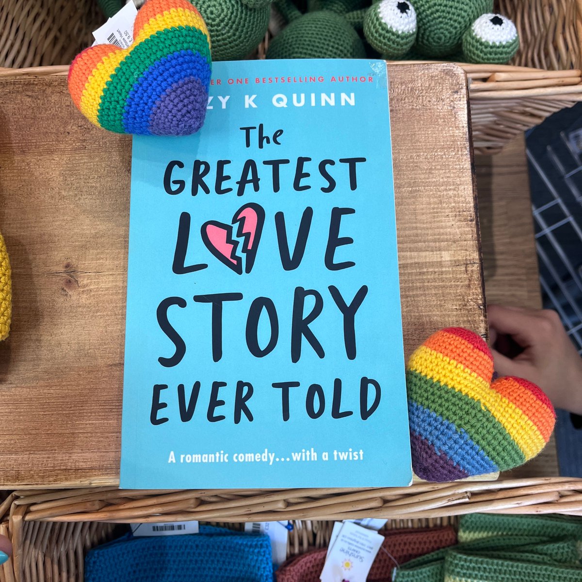SuzyKQuinn's tweet photo. The greatest love story with some rainbow hearts. Yes, yes - I am failing on the interesting social media engagement score. But winning in love. #womensfictionbooks #chicklit #romcombooks #romcomauthor #chicklit #kindleunlimitedromance
https://t.co/Nz1zOFdOIA https://t.co/G3mMMlufG7