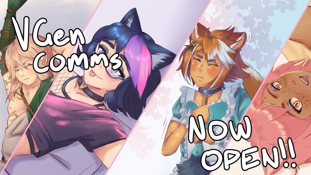guess who's now open for business on #VGen !!

supporting me is now easier than ever so please head over to vgen.co/twoheadedenby and have a look + consider following if you're interested~