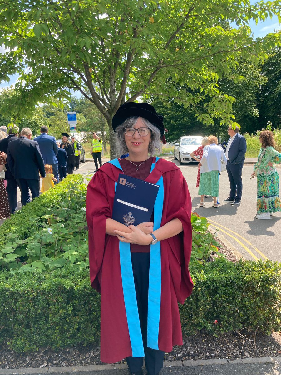 Graduation day, I couldn't have done this without the encouragement and support of my peers, so a big thank you! <a href="/dellamoney/">della money</a> <a href="/LLedger1/">Dr Lisa Ledger Assistant Director-AHPs NIHR</a> @fran_allen1 <a href="/LoganPip/">Pip Logan</a>