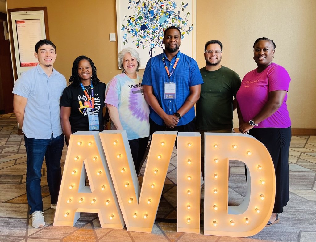 We have an amazing group of staff attending the AVID conference this  week. They are learning and preparing for an AWESOME year!