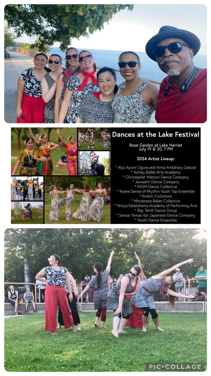 KineticEv's tweet image. This weekend, Kinetic Evolutions Dance Company performs in Dances at the Lakes. FREE shows @ 7pm, July 19 & 20, 2024 at the Lyndale Rose Garden in Minneapolis, MN.
We’re having a blast performing with Walter Chancellor Jr. as he plays the music for our dance live in the show!