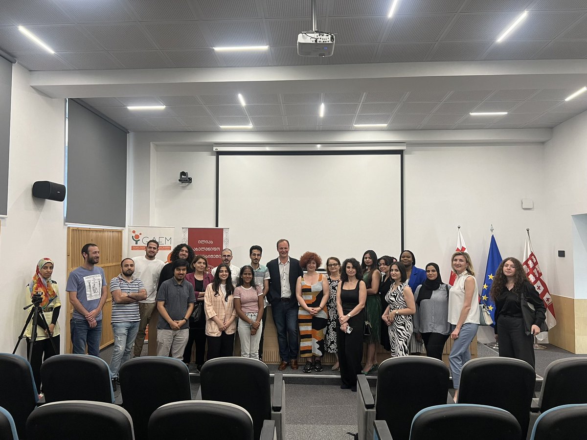 GAEM (@gaem_endo) on Twitter photo 🔝It was our privilege and pleasure to host Dr. <a href="/zilbermint/">Mihail "Misha" Zilbermint, MD, MBA</a> at Ilia State University <a href="/IliaStateUni/">Ilia State University</a> and we were absolutely thrilled and delighted to have him with us. Dr. Zilbermint shared his inspiring story to medical students and gave academic lecture on diabetes management. 🚀 🔝It was our privilege and pleasure to host Dr. <a href="/zilbermint/">Mihail "Misha" Zilbermint, MD, MBA</a> at Ilia State University <a href="/IliaStateUni/">Ilia State University</a> and we were absolutely thrilled and delighted to have him with us. Dr. Zilbermint shared his inspiring story to medical students and gave academic lecture on diabetes management. 🚀