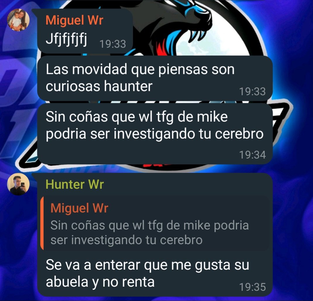 Si os digo que 3 mensajes arriba estaba el hunter hablando de la ruptura de IlloJuan y Masi alguien me cree?