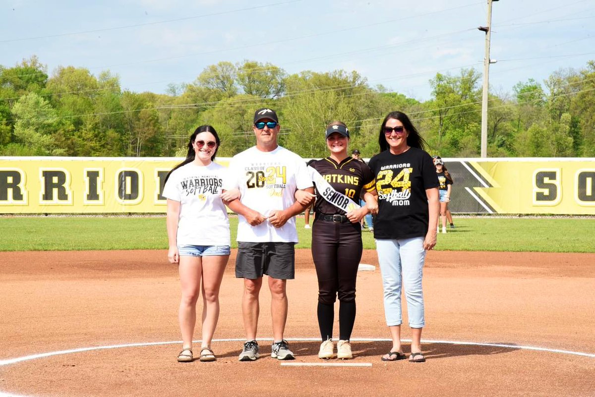 Officially wrapped up my high school career last week with the LCL all star game. Thank you <a href="/SoftballWatkins/">Watkins Softball</a> for the best 4 years. Forever grateful for it all. 
💛🖤