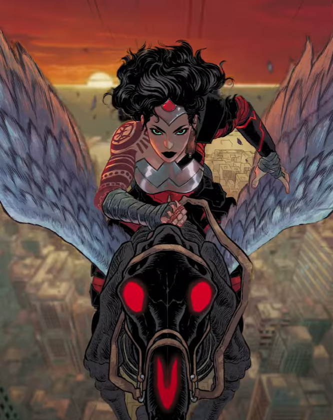 DiscussingFilm's tweet photo. DC has revealed the first look at Batman, Superman, and Wonder Woman from their new Absolute Universe as part of this October's All-In comics initiative. https://t.co/z1UHyl2mCx