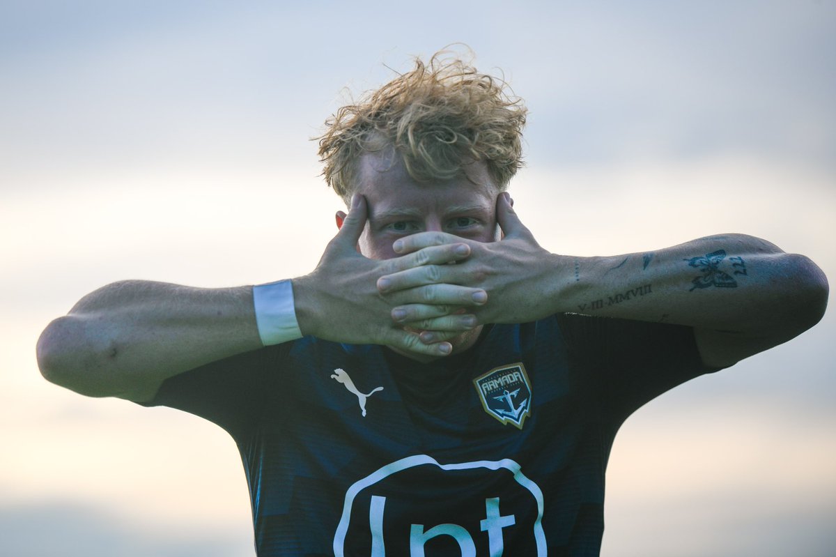 Congratulations Oliver Moller-Jensen on winning the 2024 <a href="/NPSLSoccer/">National Premier Soccer League (NPSL)</a> Gulf Coast Sunshine Conference MVP!

#FortisFortunaAdiuvat | <a href="/ArmadaFCU23/">Armada FC U-23</a>