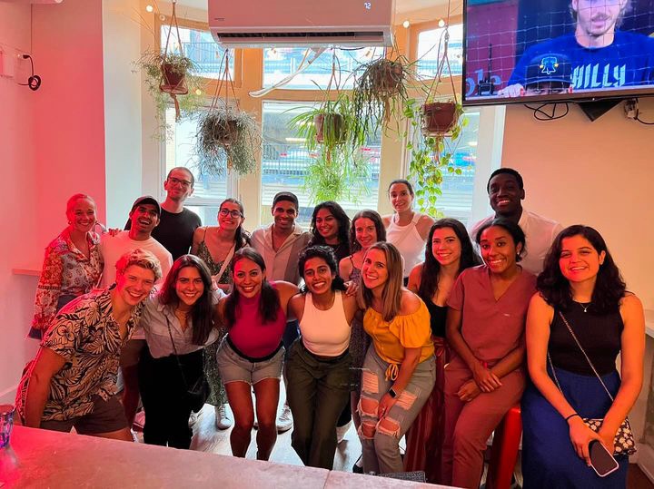 Our rockstar interns are not only saving lives in the hospital, but are also forming lifelong bonds outside of it!💕👯 #PennIMFam