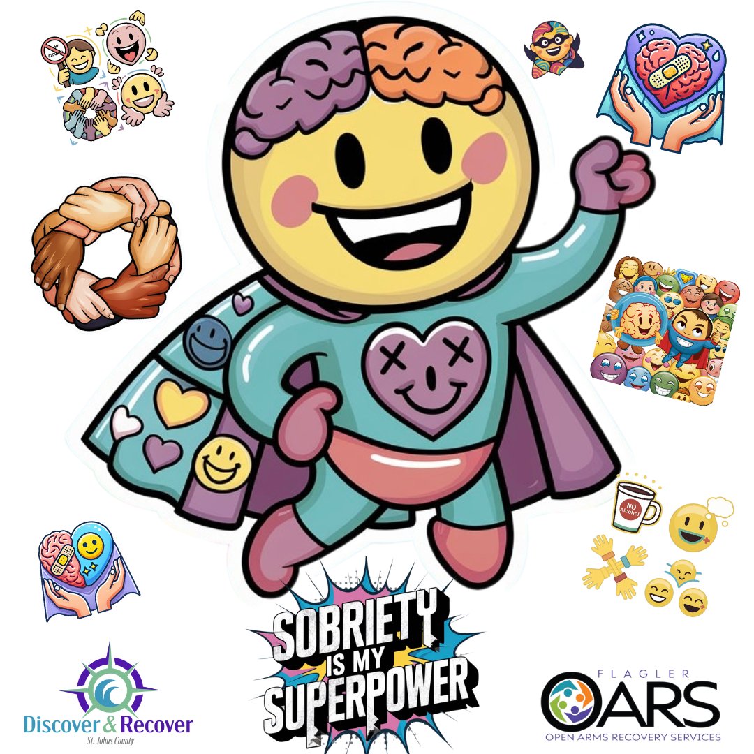 FlaglerOars's tweet image. 🥳Happy World Emoji Day! We’ve created some fun emojis to celebrate that “Sobriety Is My Superpower”! Drop your favorite in the comments and let’s see your creative emoji combos! 
#worldemojiday #sobrietyismysuperpower #emojifun #flagleroars #discoverandrecover #recoveryemoji