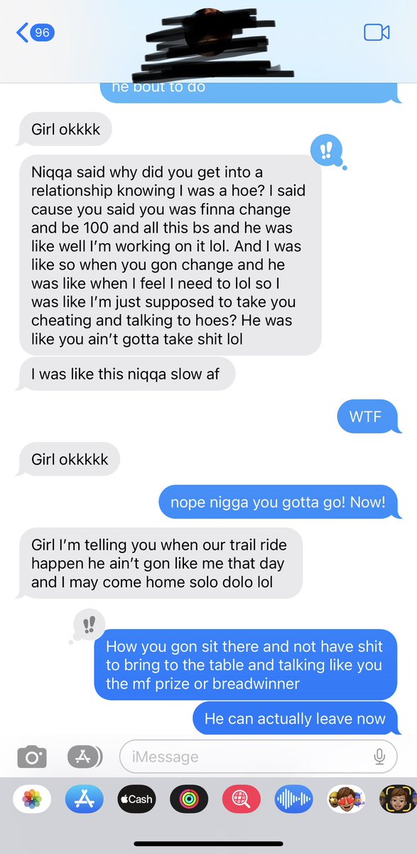Kyra2Much's tweet photo. My friend just had twins 2 weeks ago by this man and look what he told her today. Mind you he doesn’t work or have a car smh… https://t.co/iXN5sQDUkk