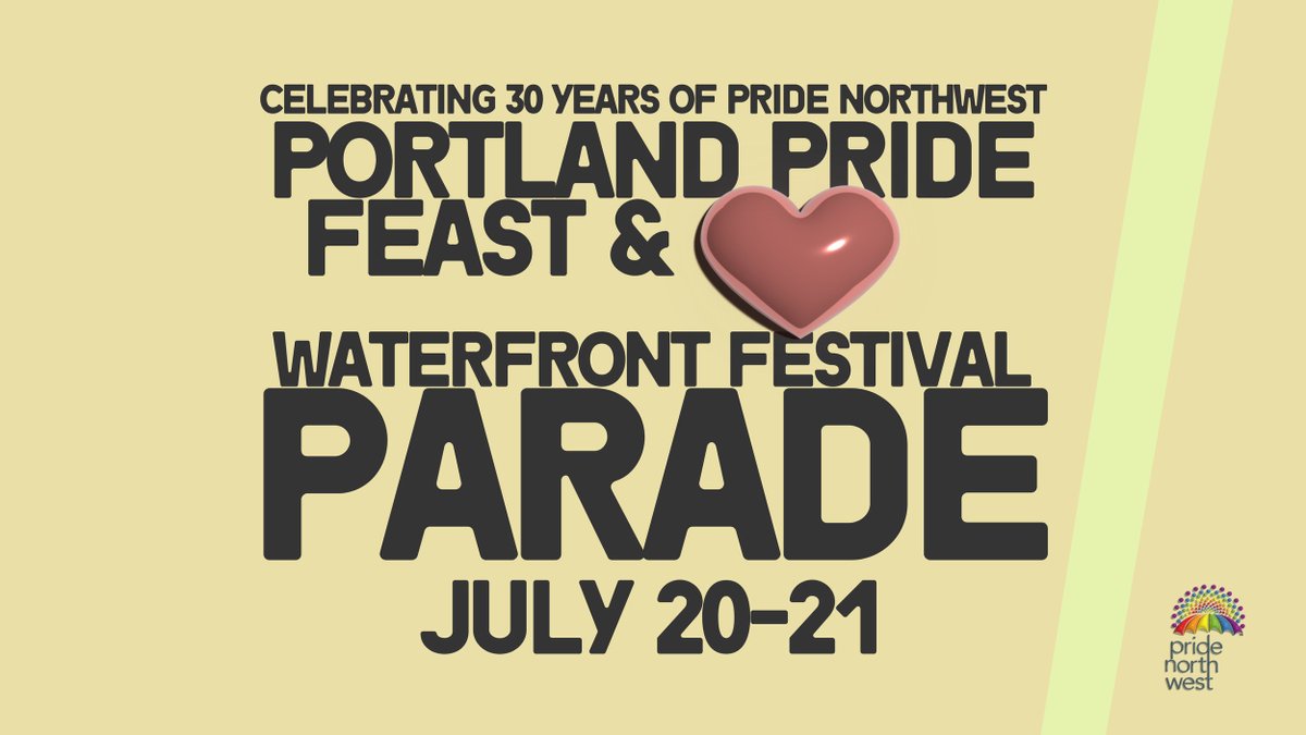 prosperportland's tweet photo. Portland Pride continues with the Portland Pride Waterfront Festival, which kicks off this Saturday, July 20 at noon and runs through Sunday, July 21 at 6 pm at Tom McCall Waterfront Park. Learn more: https://t.co/mhxJF5wYcH #PDXPride #Portland #PDXEvents https://t.co/ZA5F7r6d8i