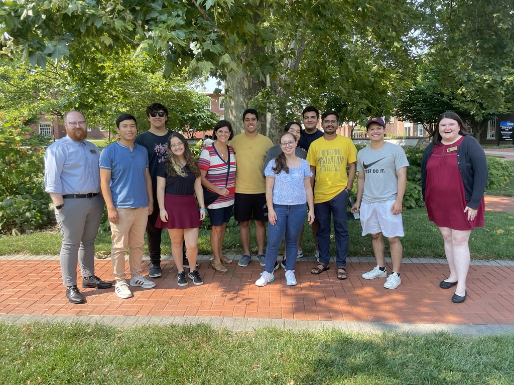 UDGlobal's tweet image. Wishing a warm #UDWelcome to #UDel's newest J-1 scholars! We are thrilled to invite them on campus from Brazil, Colombia, India, and Peru!