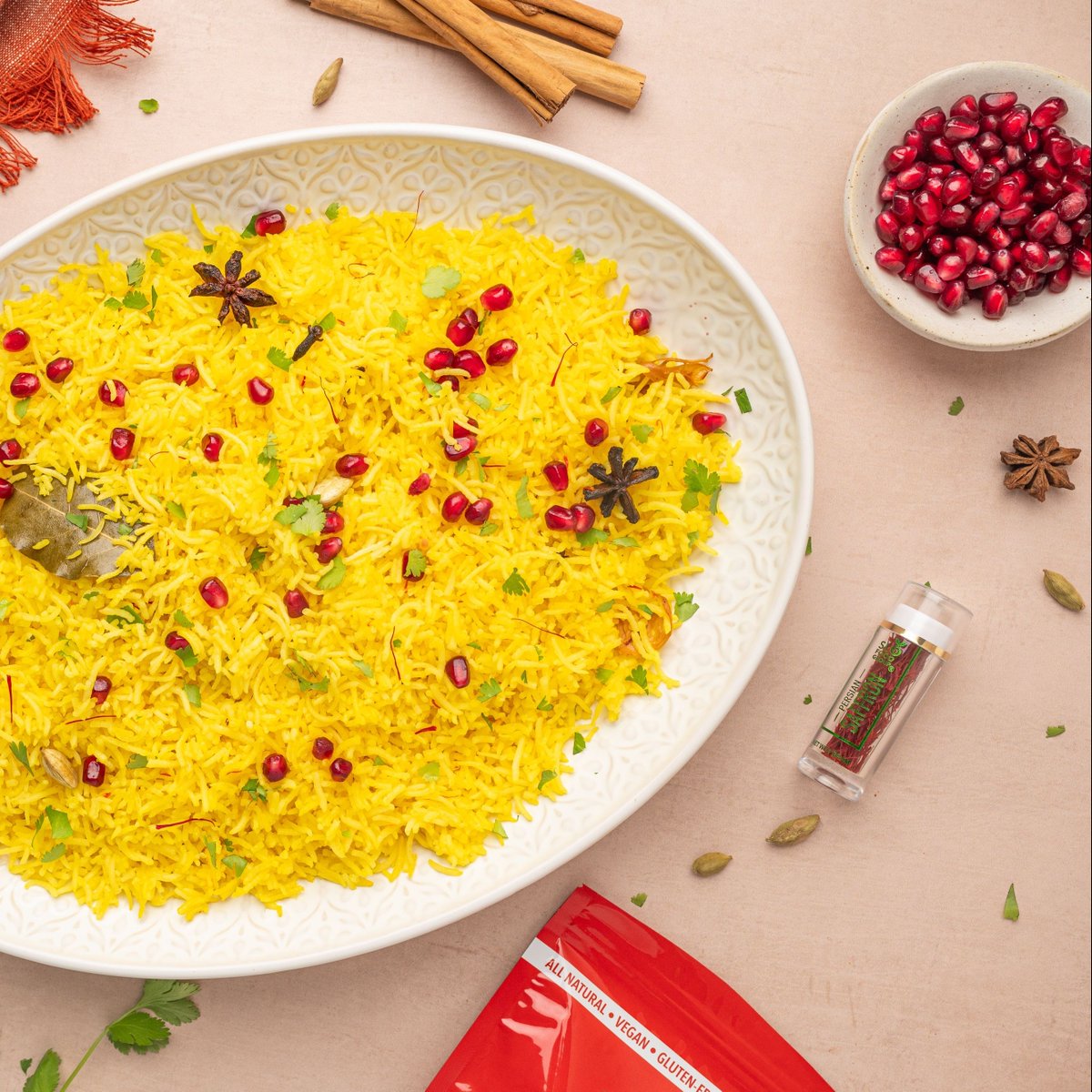 Zafrani rice a simple saffron rice dish that combines simple ingredients to create a one of a kind refreshing flavor combining both sweet and savory aspects of cooking. 

youtube.com/watch?v=gRxtBQ…