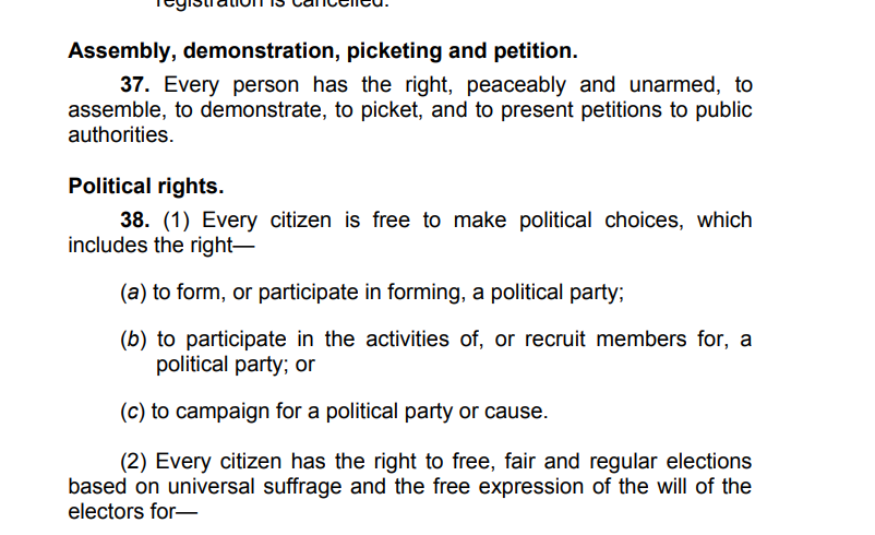 Article 37 says nothing about designated leadeship