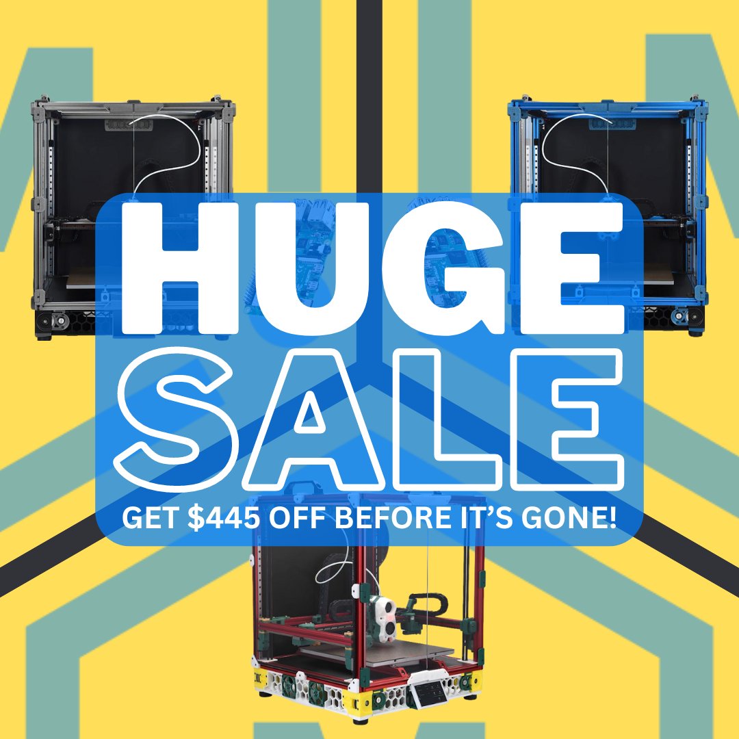 MatterHackers's tweet image. Still looking at getting yourself an #LDO #Voron 2.4 R2 300 Rev C? Well now you can get one at $445 Off! Head over to the #VoronCollection to grab yourself a #RevC at the link below:
matterhackers.com/r/ubbt7h

#MatterHackers