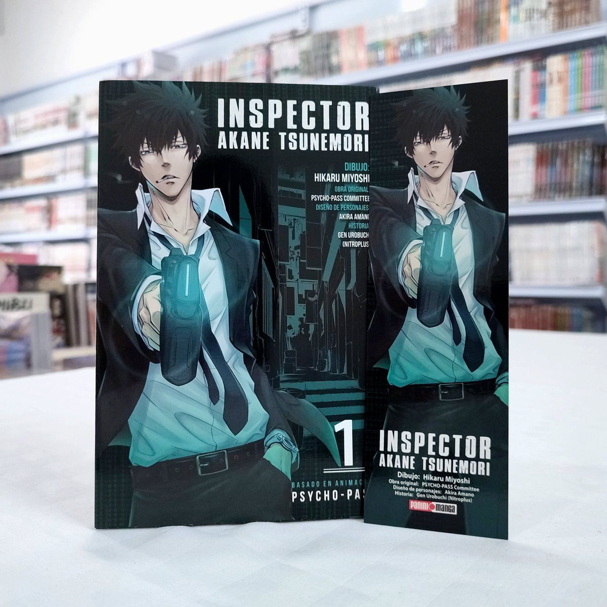 JapanBoxStore's tweet photo. [ Manga ] Inspector Akane Tsunemori 01 ✨
👥 #GenUrobuchi / #HikaruMiyoshi
📚 @PaniniMangaMx

🛒 Tienda en línea: https://t.co/cCYvodzpHV
📦 Envíos a toda la República Mexicana

#PsychoPass #Shonen #MangaMéxico https://t.co/iyn1S5Gl89