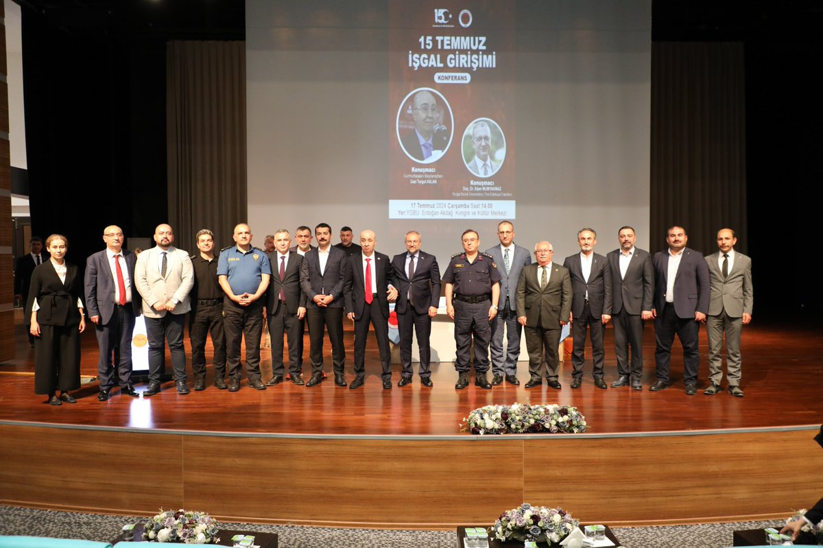 15 Temmuz Demokrasi ve Milli Birlik Günü anma etkinlikleri münasebetiyle, ev sahipliğini Yozgat Bozok Üniversitesinin yaptığı "15 Temmuz İşgal Girişimi" konulu konferans düzenlendi.