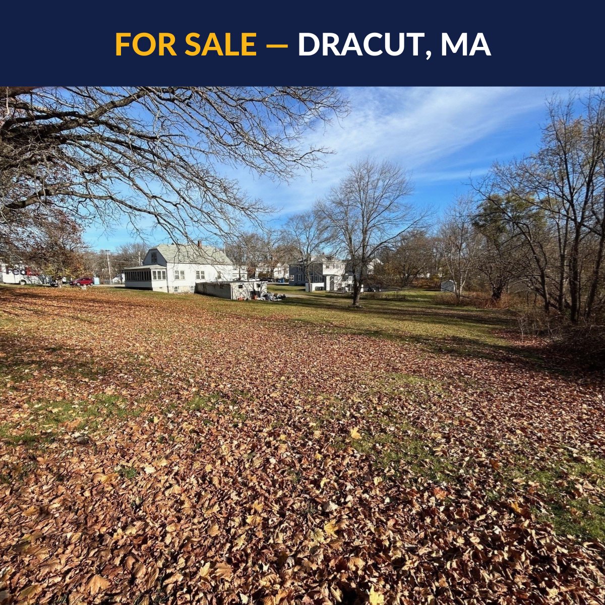 BellTowerCRE's tweet photo. Mixed-use land for sale in Dracut, MA! These two adjoining parcels total 1.23 acres and are situated in a visible, central location near the town center. Visit our website for more details: https://t.co/IFc8PTQ6Lx

#DracutMA #LandforSale #BellTowerCRE https://t.co/sSkoINixdP