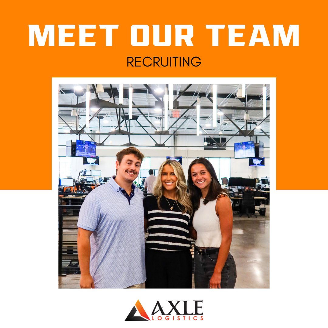 Meet the Axle Recruiting team! They'll be hitting the road for next semester's career fairs. They are dedicated to finding amazing talent, so get ready to chat, ask questions, and discover why Axle is the place to be. Stay tuned for details about where you can meet them! 🚀